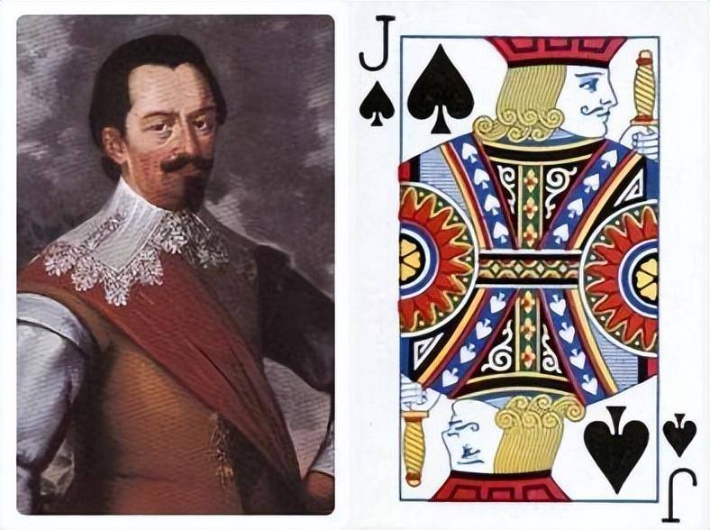 查理曼扑克牌图片