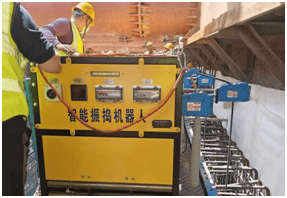 智能振捣机器人"上岗",青岛地铁9号线加速"智造"