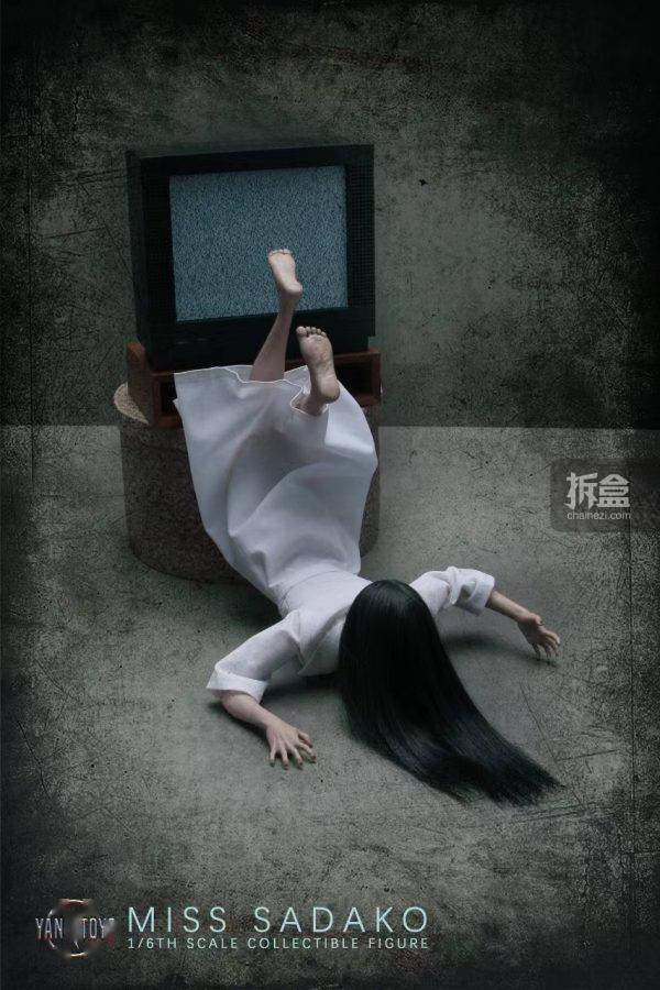 yantoys 贞子 女鬼 日系恐怖角色 午夜凶铃 1/6可动人偶