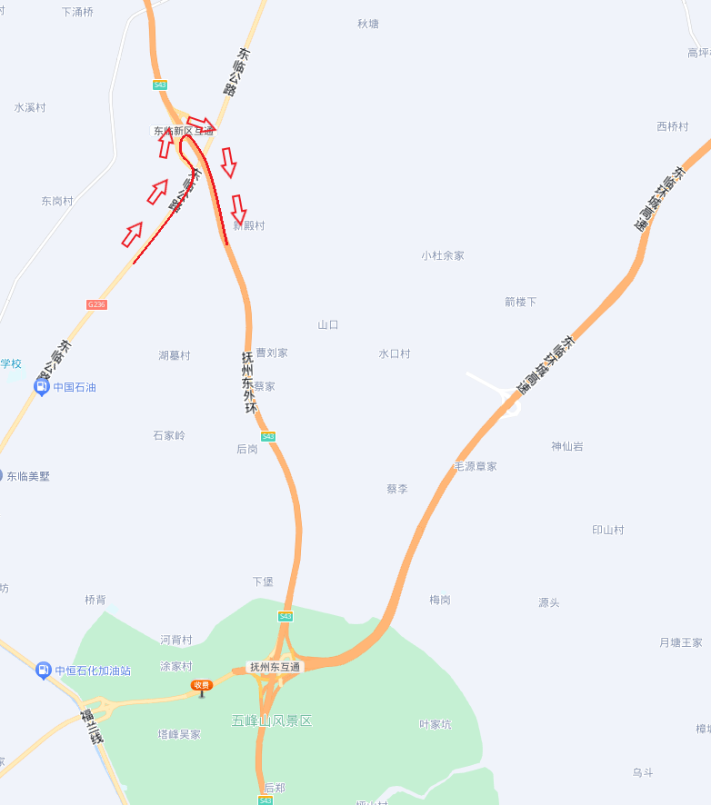 因抚州东临环城高速公路项目施工需要,从2024年6月1日10时至2024年6月