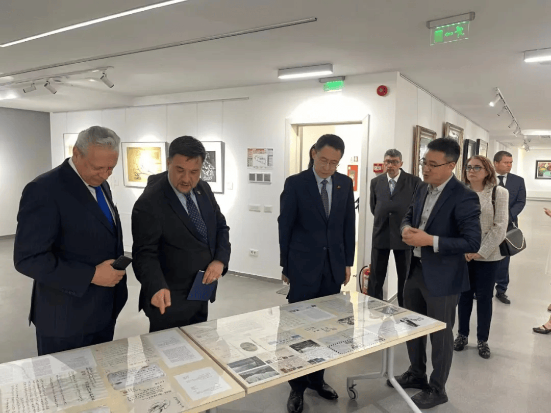 "兴来如答——博巴与中国当代绘画文献展"在罗马尼亚布