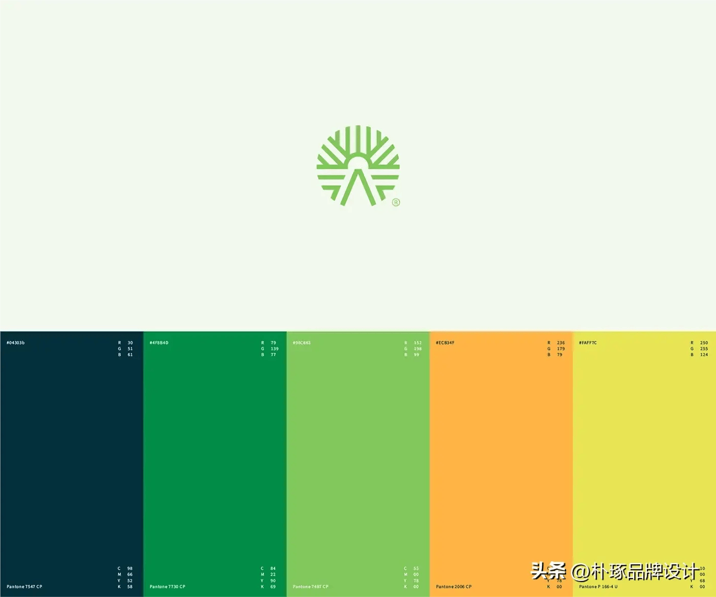 别具一格,绿色农业品牌视觉设计