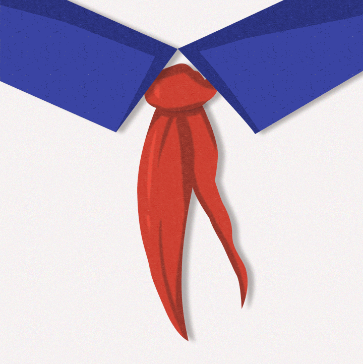 护航"六一" 伴你"童"行青川县开启"护娃"模式_红领巾_队旗_标志