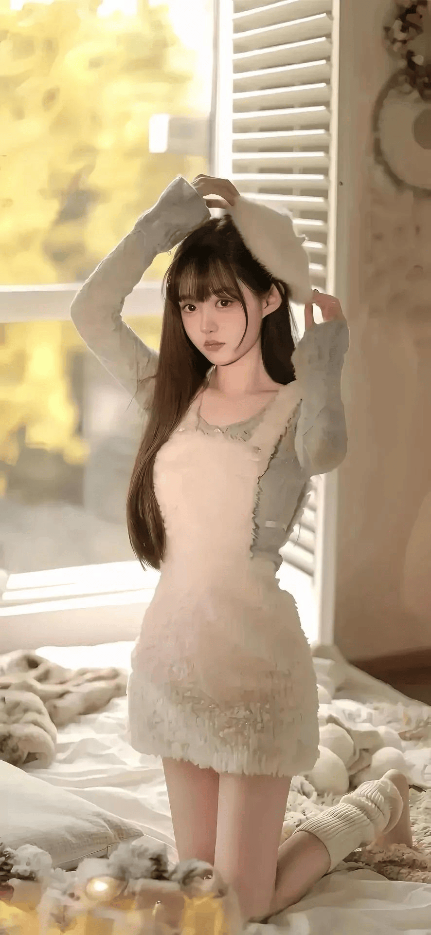 最美的美女手机壁纸图片