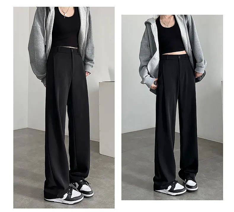 夏天一定要有的 "凉凉西裤",360°修饰身材比例,放大你的优点_裤子