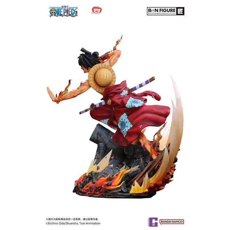 新品预定~ 万代 bnfigure 匠 1/4 航海王 海贼王 路飞 流樱 雕像