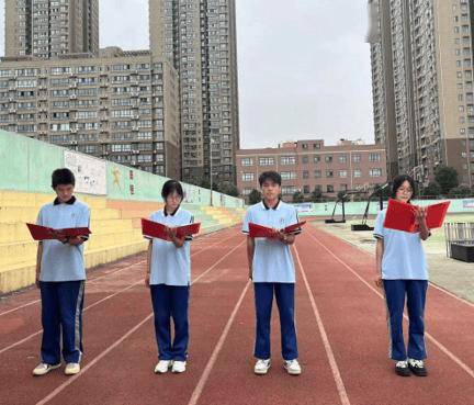 感恩,奔向眉县中学高三年级举行毕业典礼