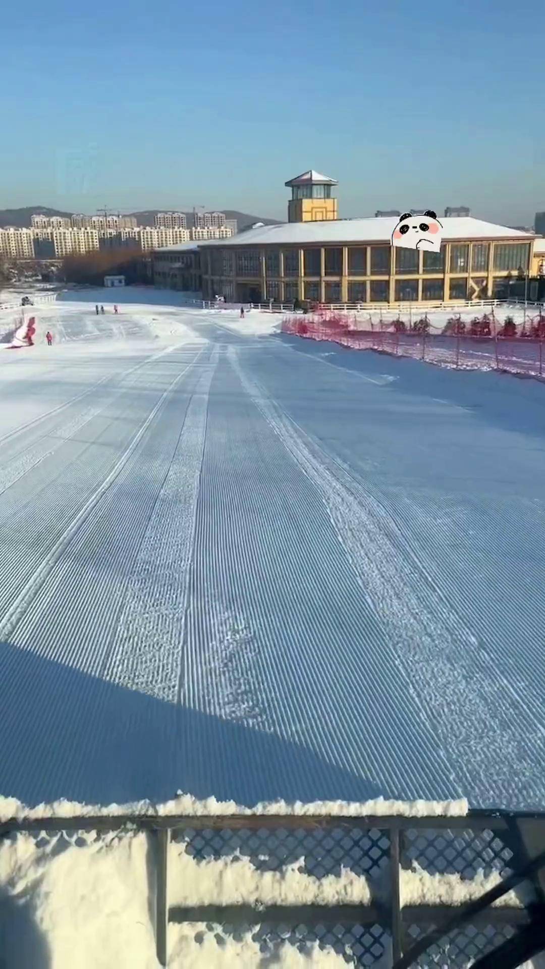 威海地中海滑雪图片