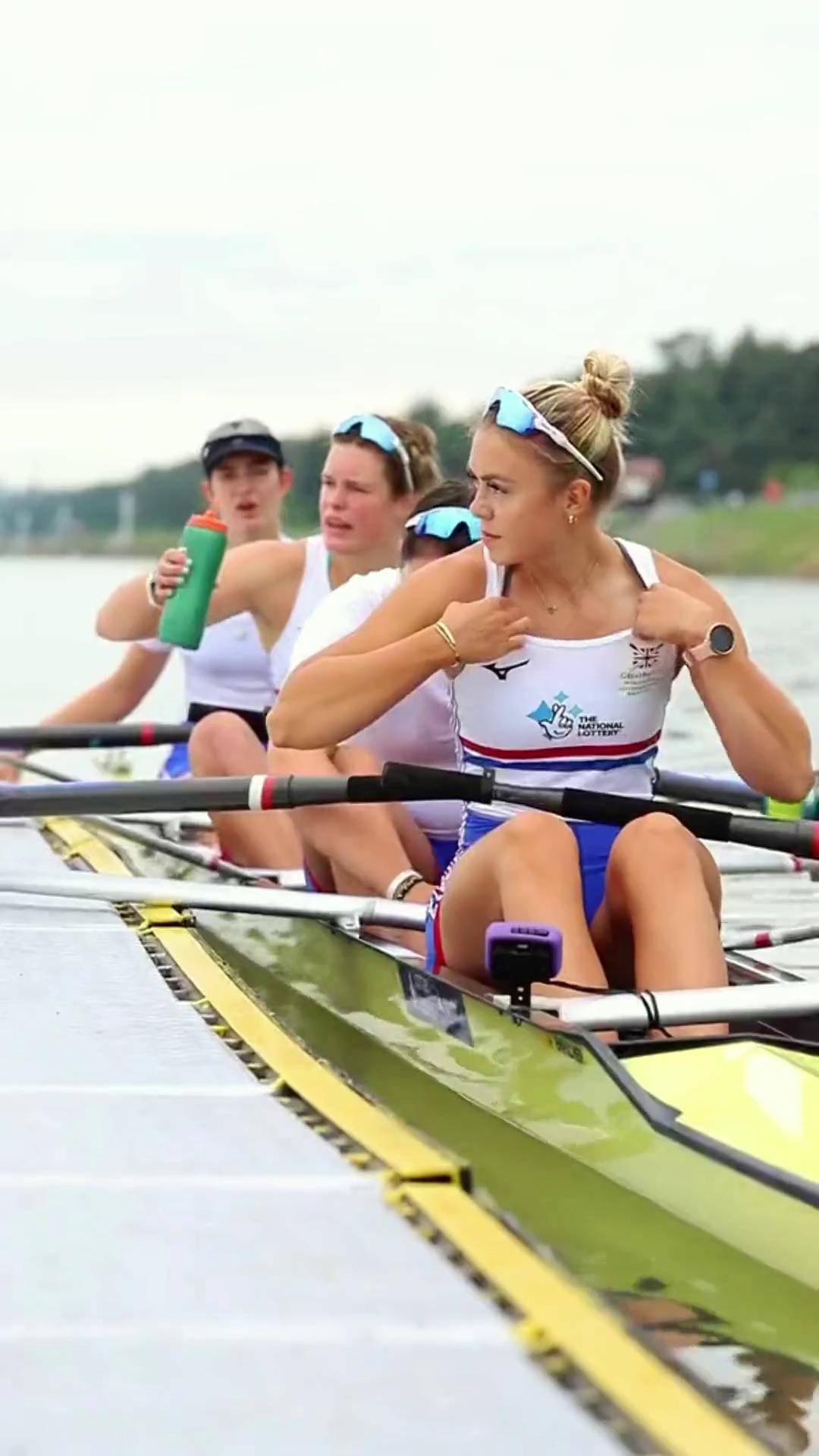 赛艇运动女孩 飒 健壮有力自信才是女人该有的模样女运动员高颜值