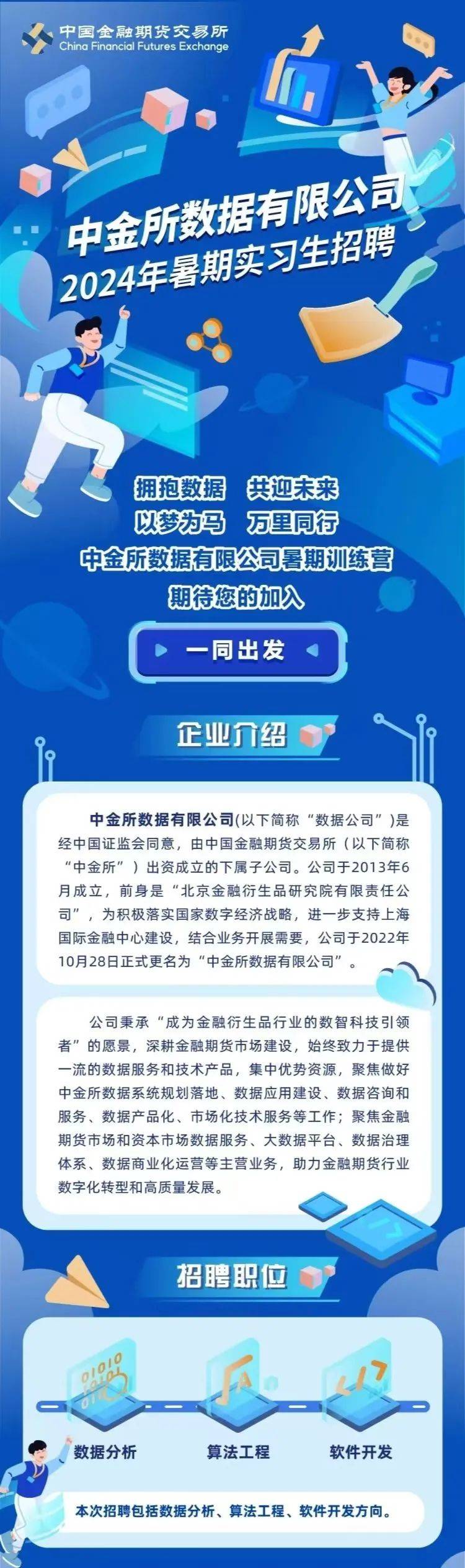 实习丨中金所数据有限公司2024年暑期实习生招聘_搜狐网