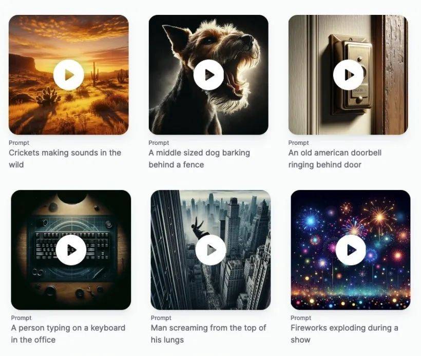 elevenlabs 发布 ai 音效生成器,输入文本即可创造出你要的声音效果