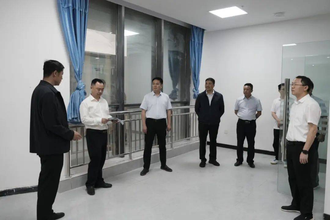 江西援疆前指调研援疆项目建设