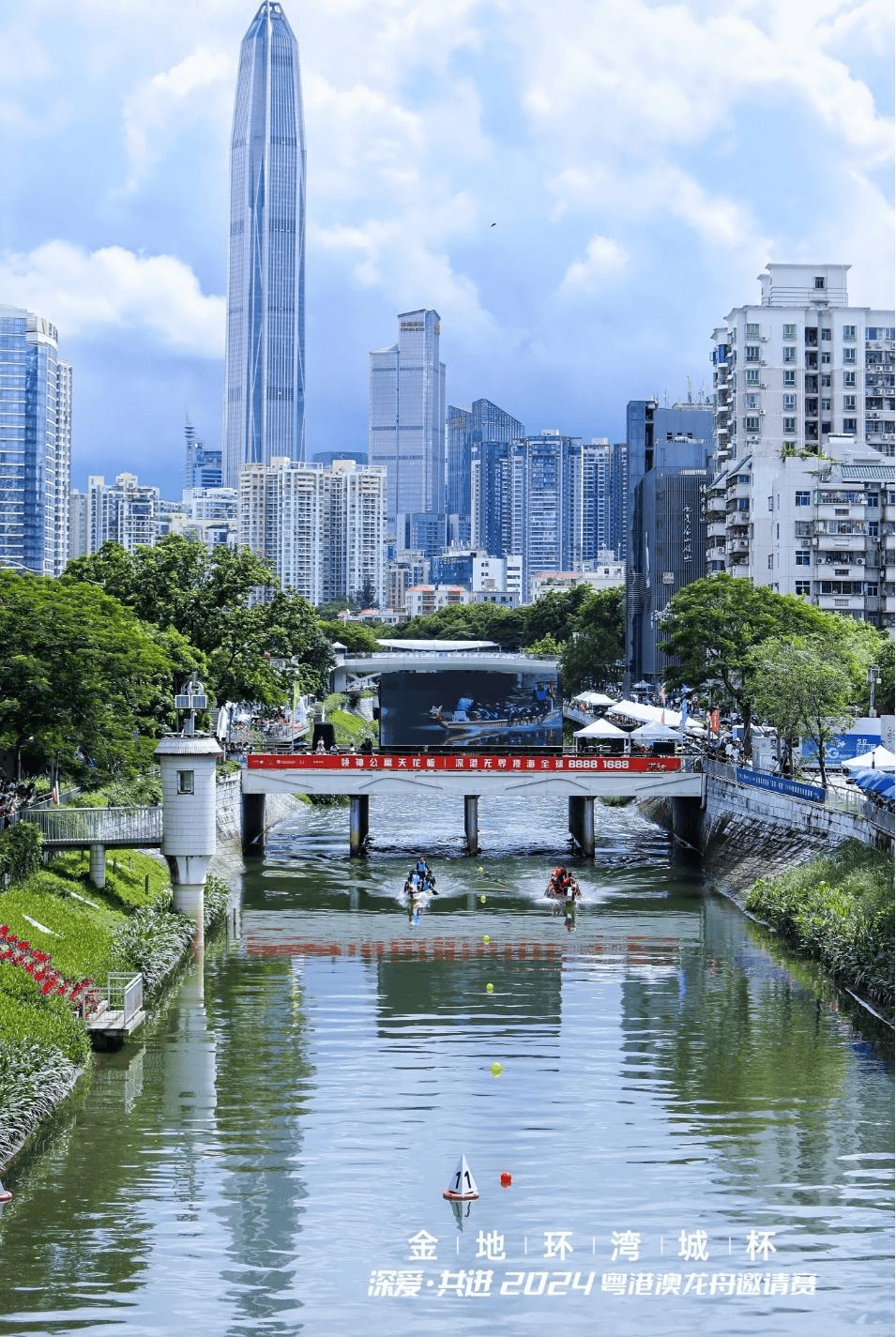 210万人!新洲河沸腾了!_龙舟_深圳市_活动