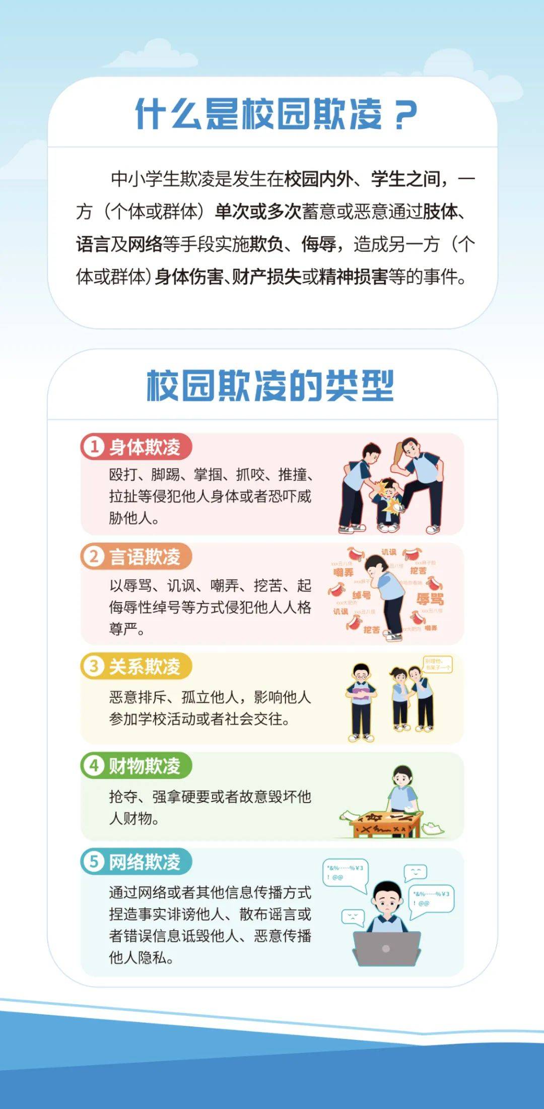 教育部已明确!这份预防校园欺凌手册请收好