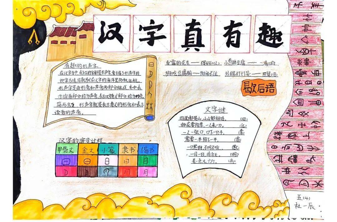 汉字真有趣——字谜,谐音,歇后语学生感受汉字的趣味,产生了对汉字