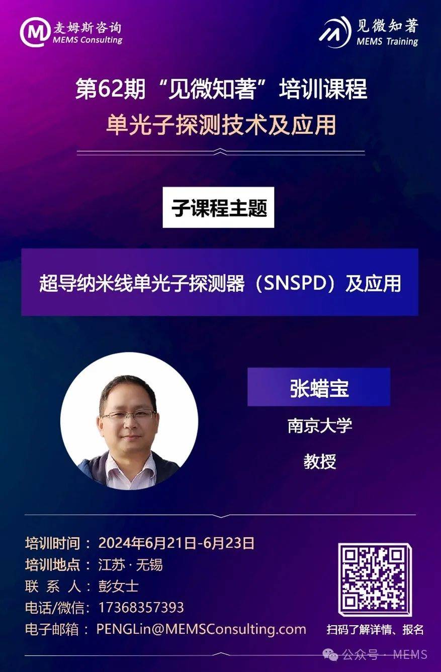 超导纳米线单光子探测器（SNSPD）及应用_研究_课程_高性能