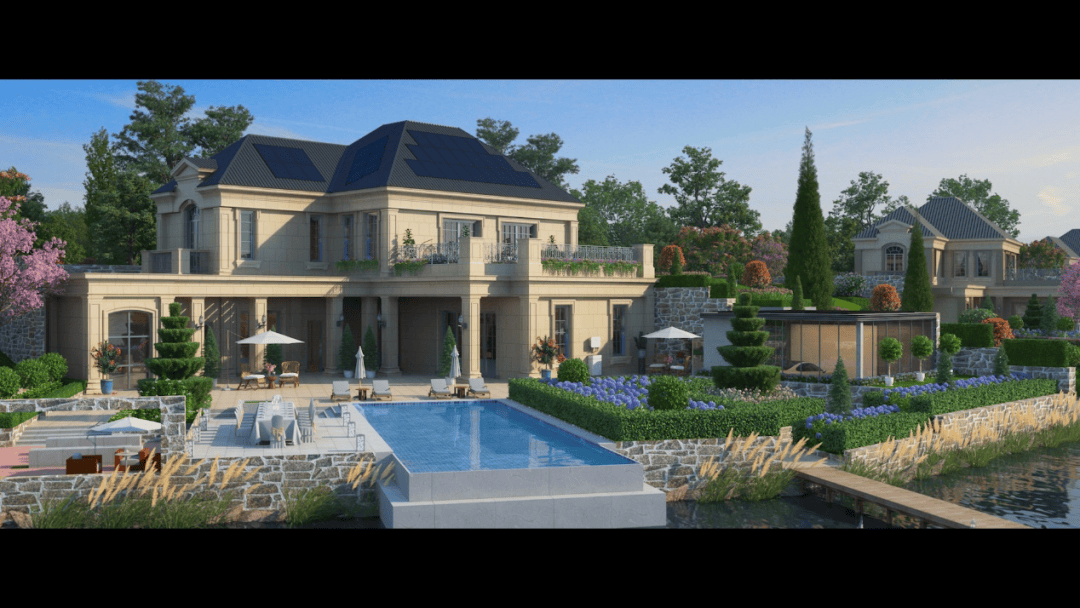 将简约,自然,精致的科技美学融入现代生活,增添墅宅科技感同时,又提升