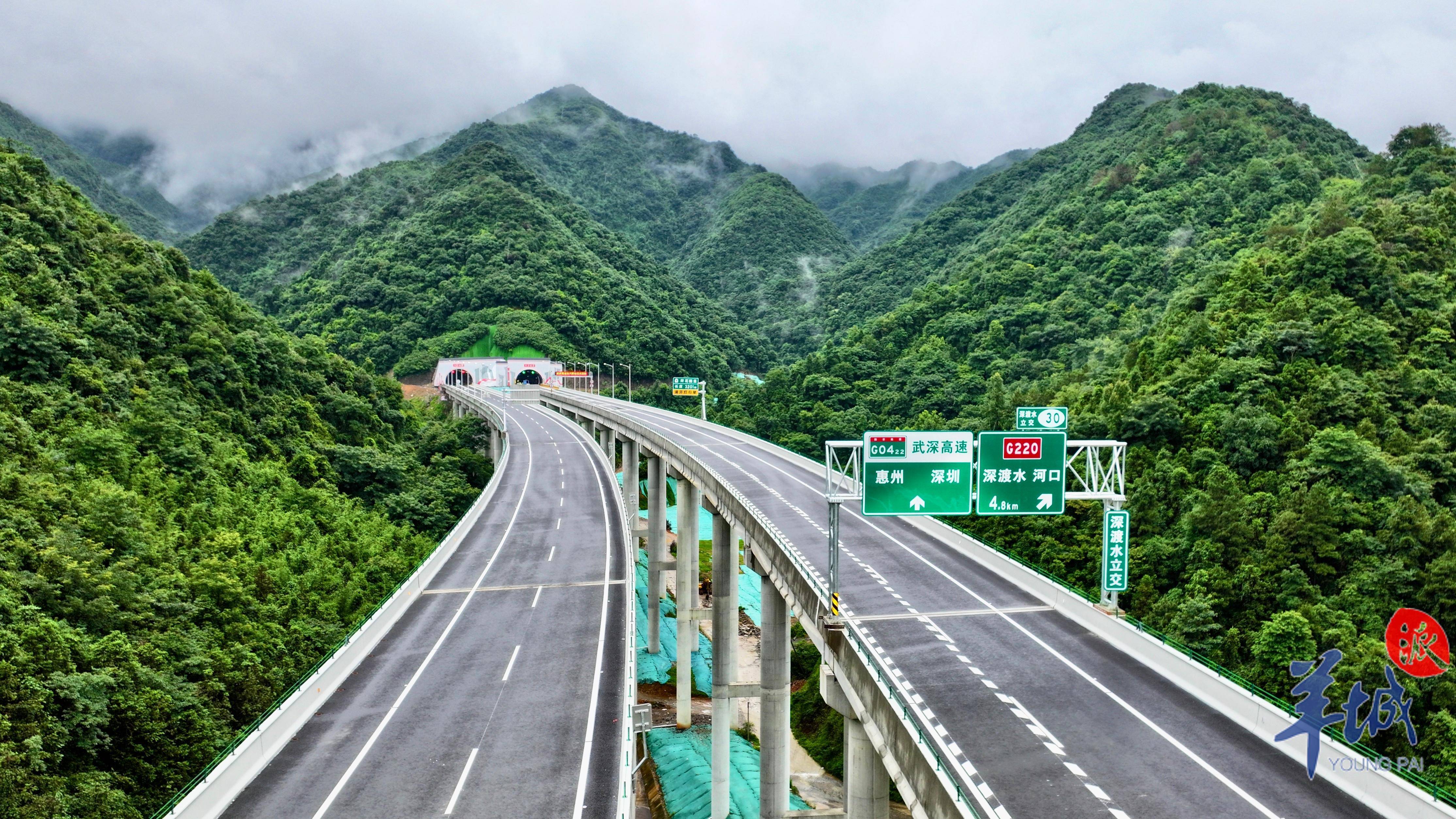 武深高速公路始兴联络线通车,赣州至深圳车程可缩短半小时