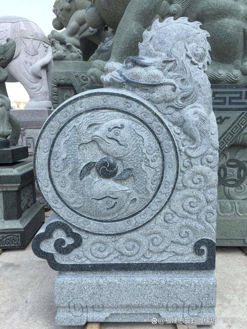 抱鼓石:单位文化的独特展示_建筑_装饰_雕刻