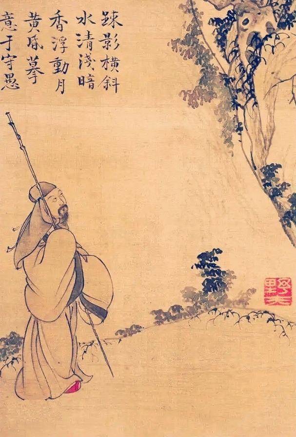 晚潮|写生西湖名人之林和靖:梅妻鹤子的情怀与情长