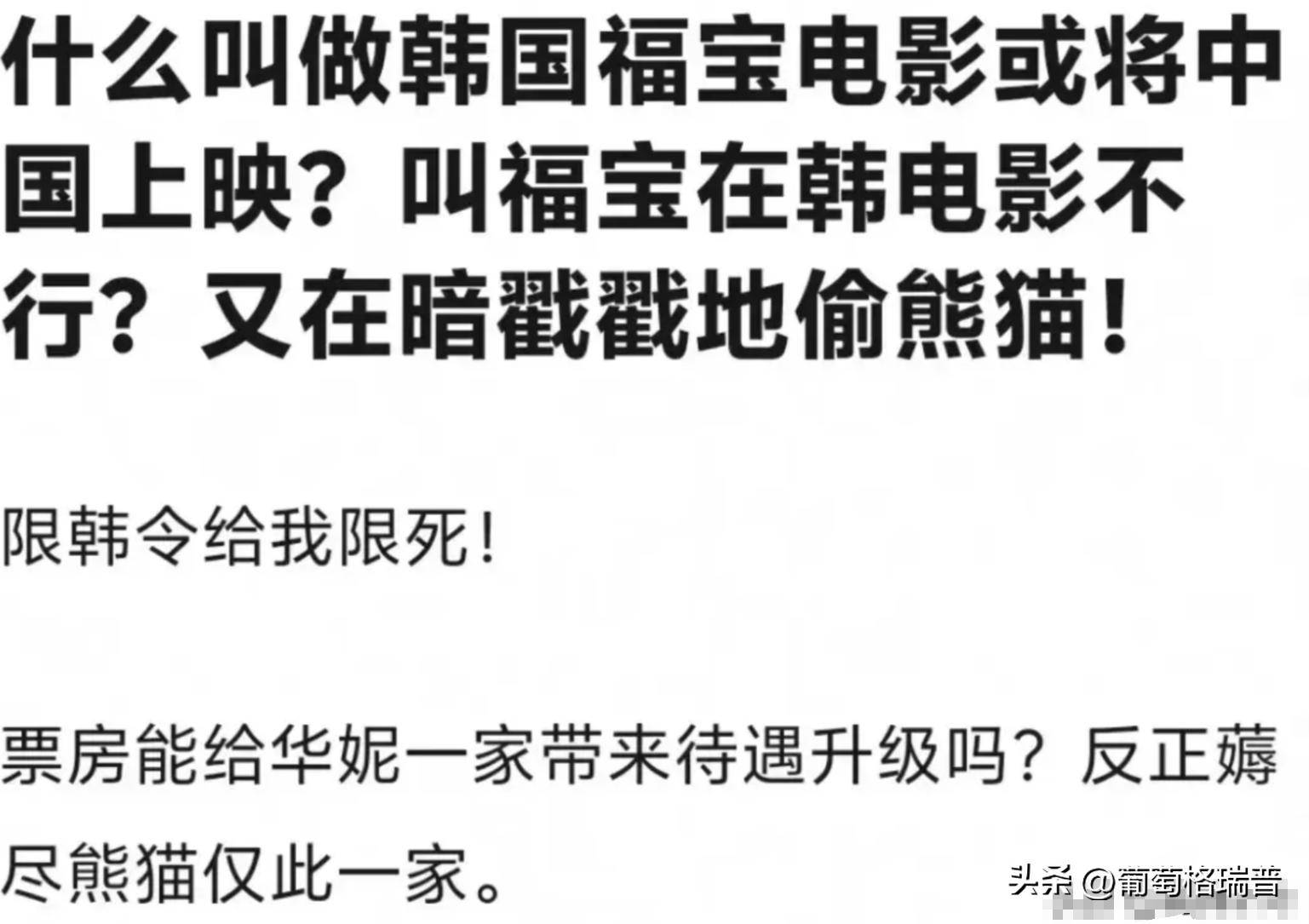 又来试探限韩令!韩国饲养员去四川看大熊猫,带电影团队摆拍营销