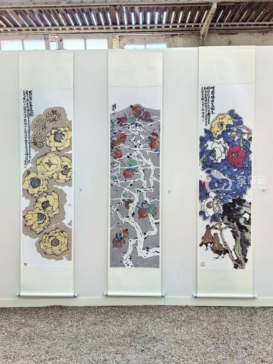 中国水墨"怒放"法兰西,浦江籍艺术家陈琪获法国国家美术协会评委会最