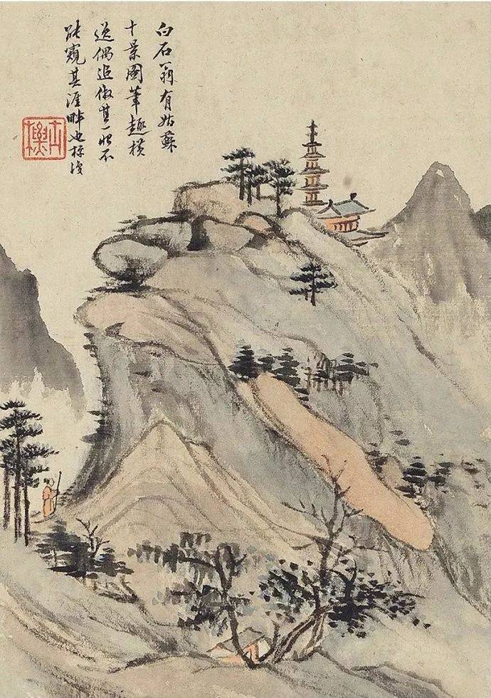 看懂这组山水画,才明白什么叫"高逸舒秀"_疏简_倪瓒_吴镇