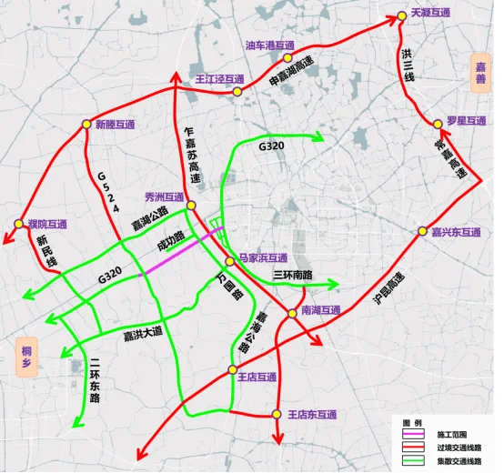 桐新高速公路规划图图片