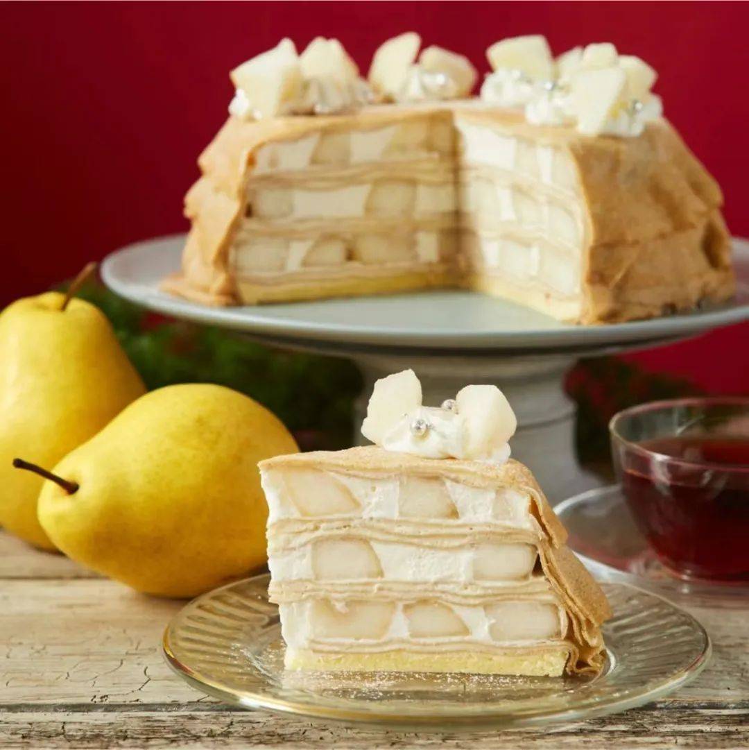 这才是"千层蛋糕"——afternoon tea love&table夏季限定"白桃&