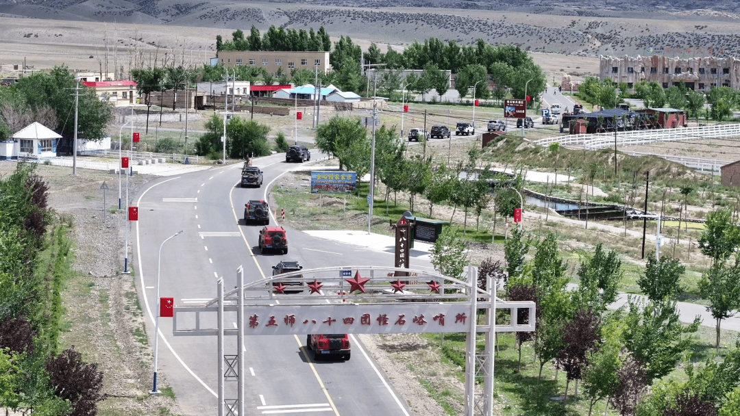 第五师双河市美景吸引天津车友自驾畅游_景区_车友们_温泉