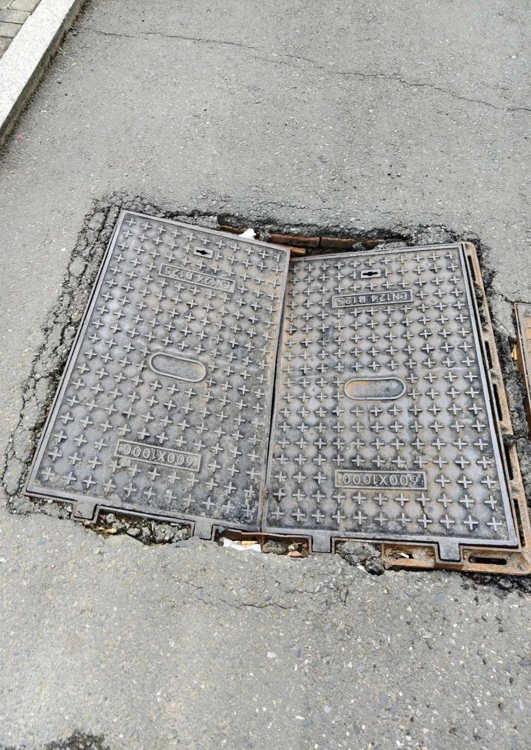 赣州多处窨井盖塌陷,松动!市民直呼好吓人