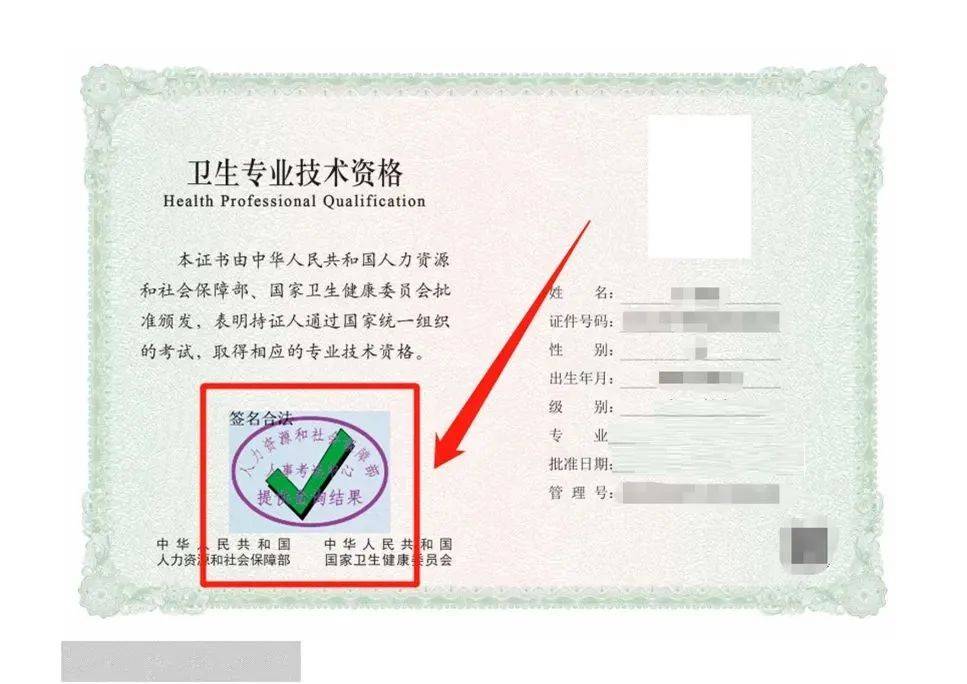 卫生资格电子证书下载流程