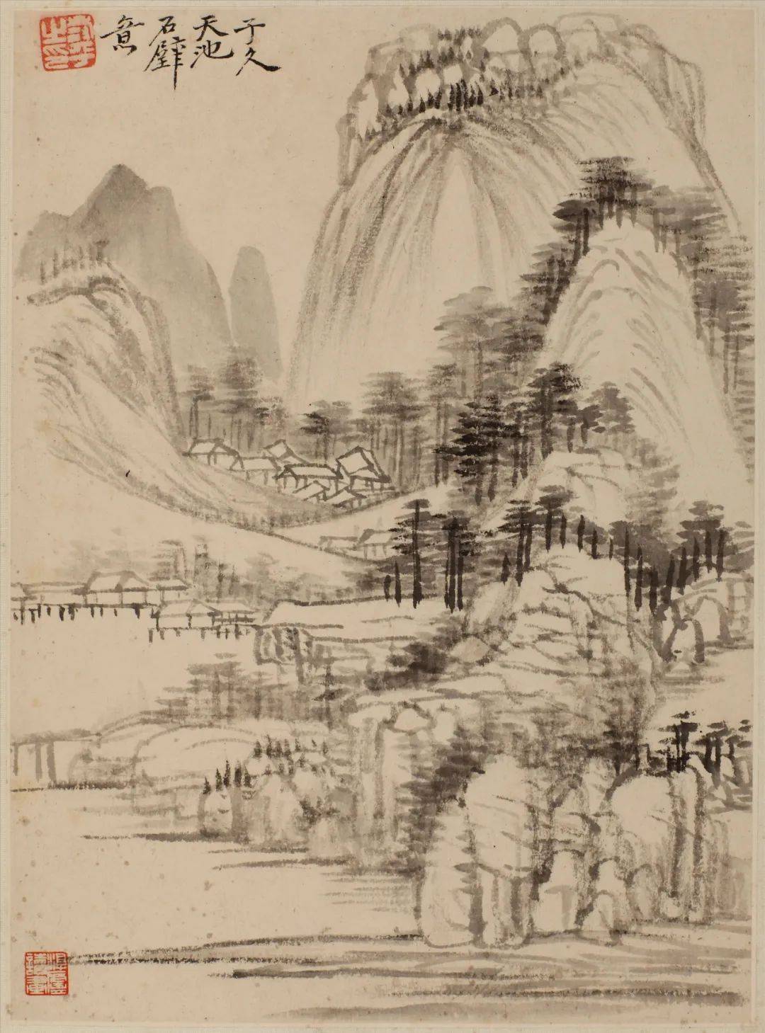 恽寿平山水画的独具匠心