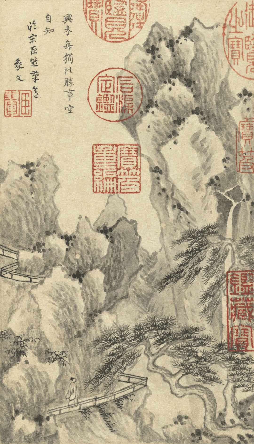 大师级别的山水画作,带你领略不一样的山水之美
