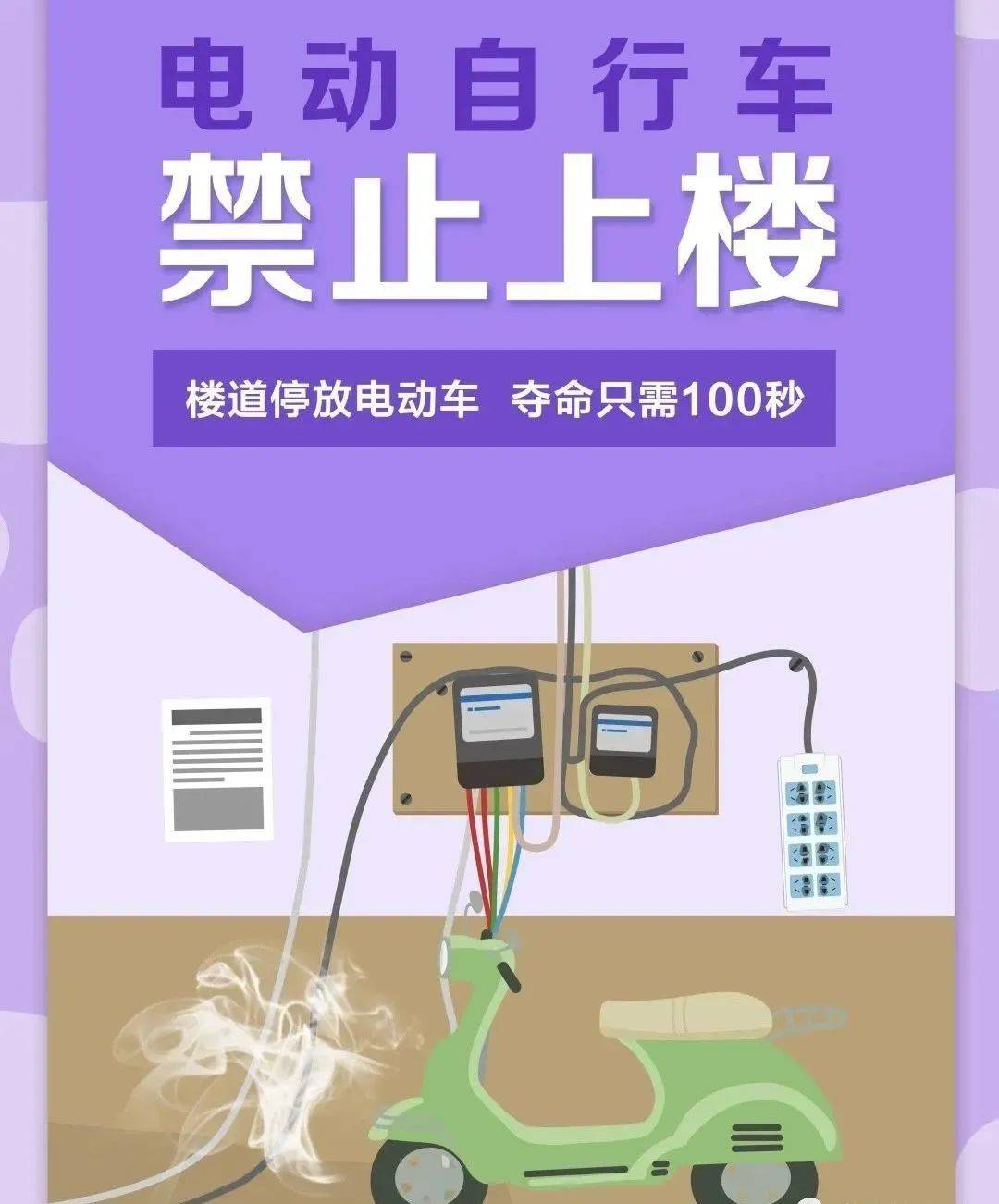 物业楼顶温馨提示图片