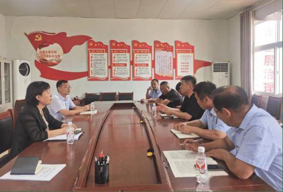 市委组织部副部长,老干部局局长史俊平到鄢陵县马坊镇开展联乡帮村