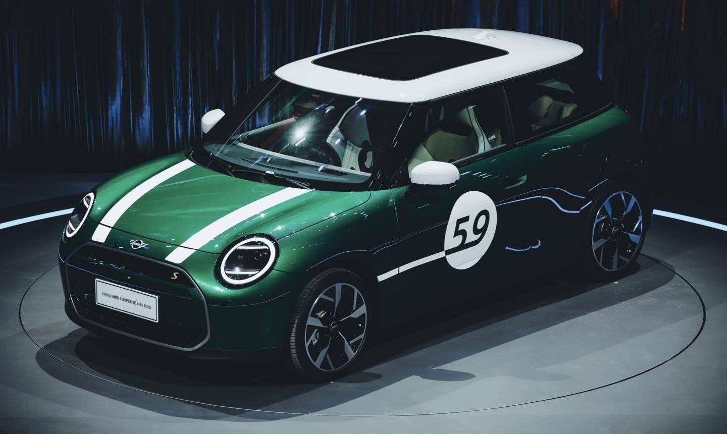 全新电动 MINI COOPER S 1/65 限定版官图公布,售 26.68 万元_搜狐汽车_搜狐网