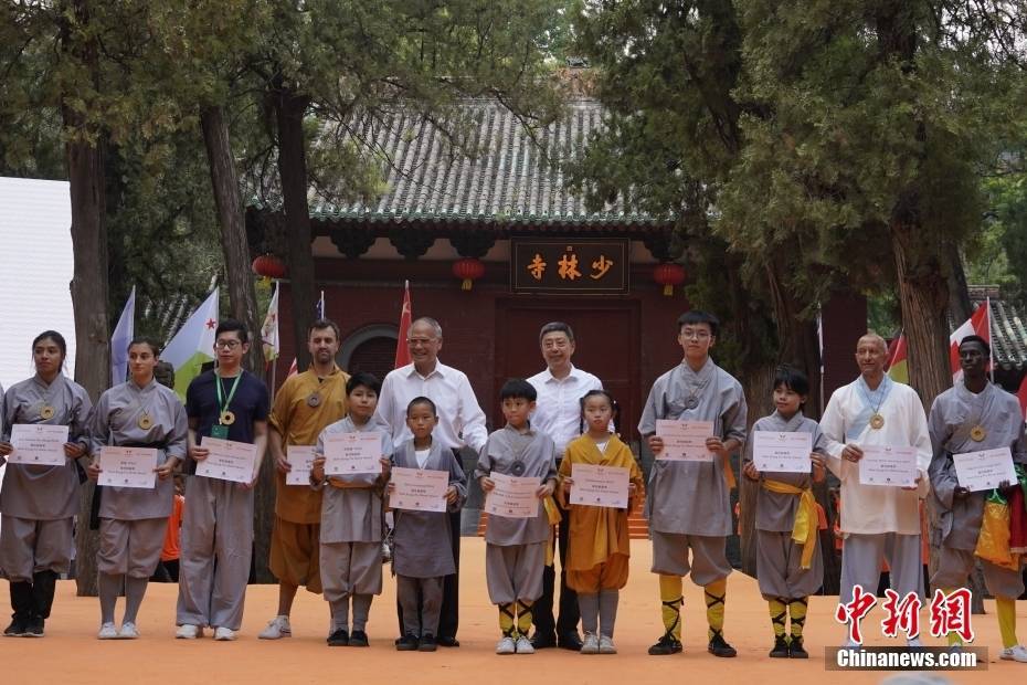 7月14日,河南登封,2024少林考功总决赛在嵩山少林寺闭幕