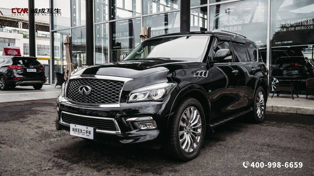 主打一个性价比,全尺寸suv,二手半价左右!【英菲尼迪qx80 56l 4wd】