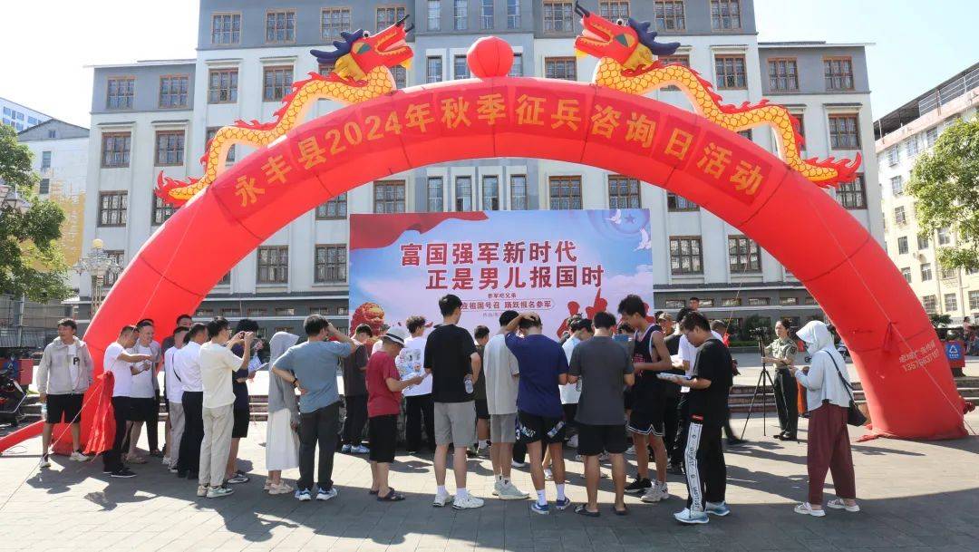 向广大青年,在校大学生及群众介绍2024年秋季征兵入伍流程,截至目前