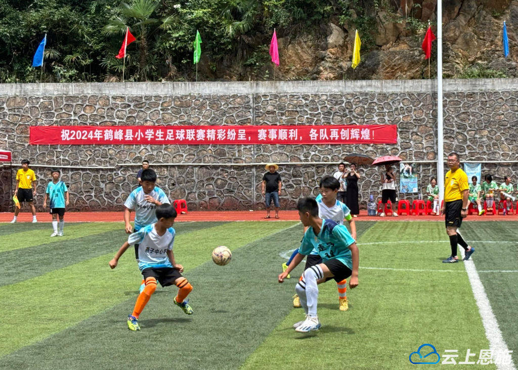鹤峰县小学生足球联赛胜利闭幕_民族_比赛_中心