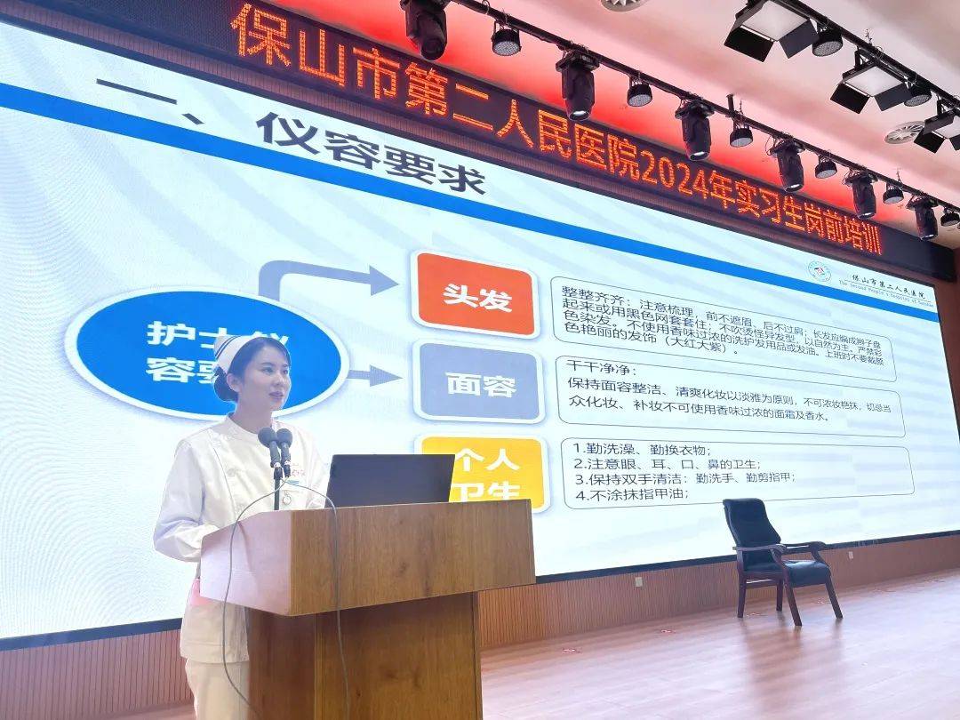 医院动态丨保山市二院开展2024年实习生岗前培训_隆阳区_云南省_同仁