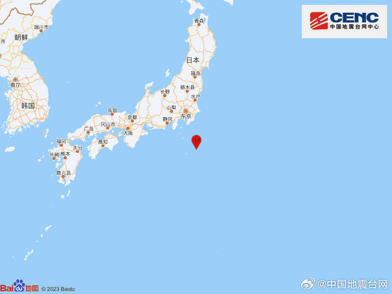 日本本州东南海域发生56级地震 震源深度130千米