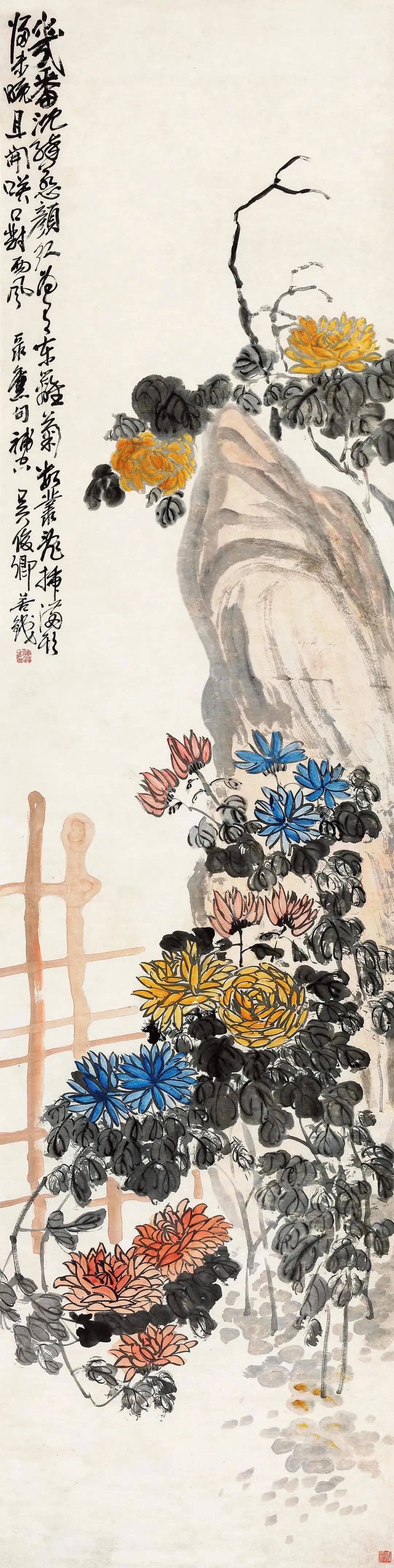 鉴赏】吴昌硕笔下的蔬果图！