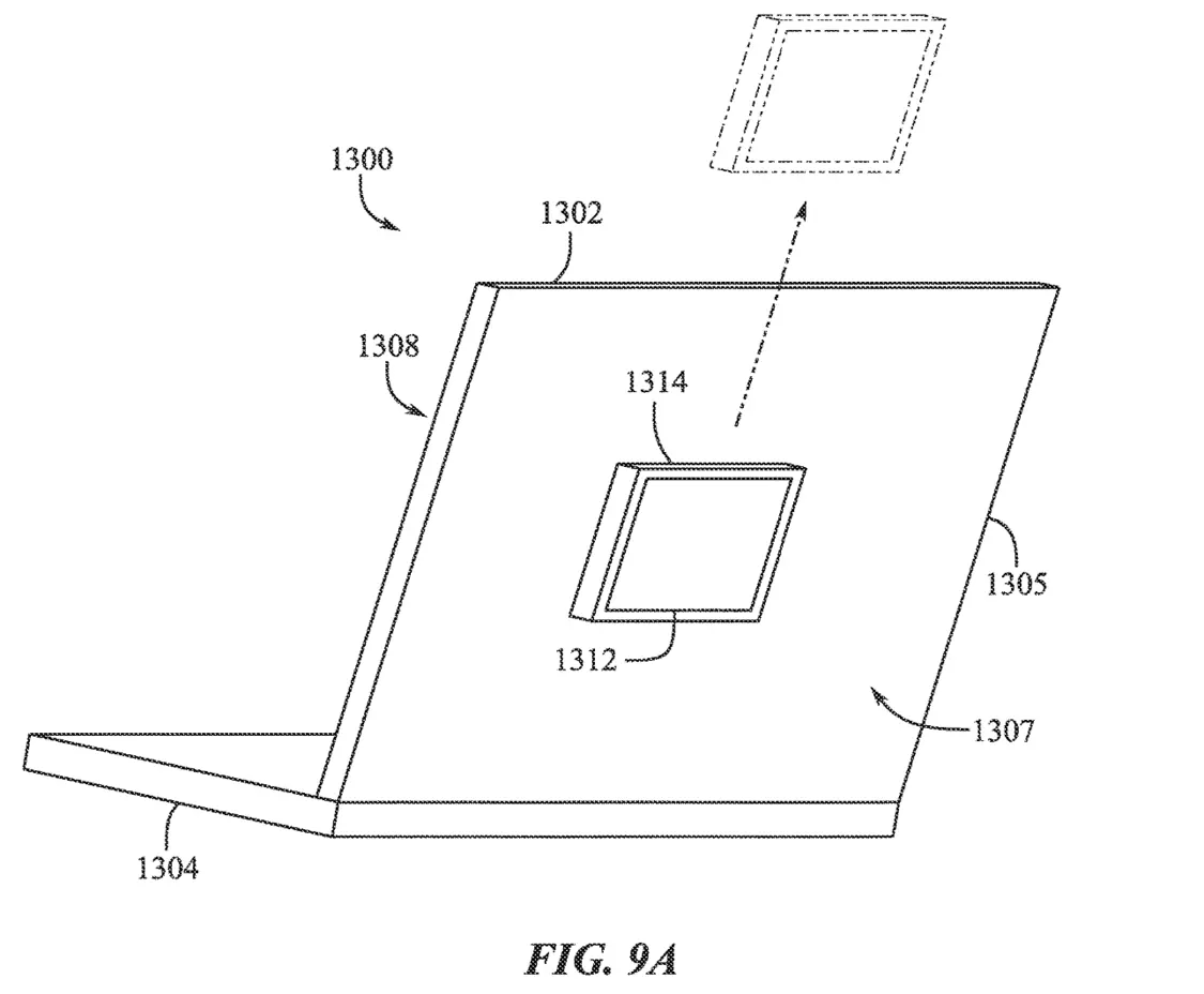 苹果专利探索MacBook FaceTime摄像头方案：模块化设计，可移动、更换 图3