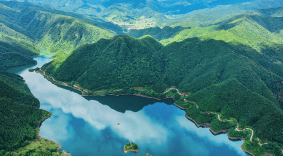 江华涔天河水库:"人间瑶池"展独特魅力