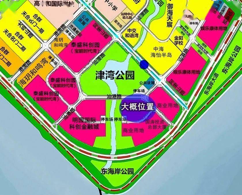 汕头这家企业拿下东海岸这块地,将建设200米电商产业项目!