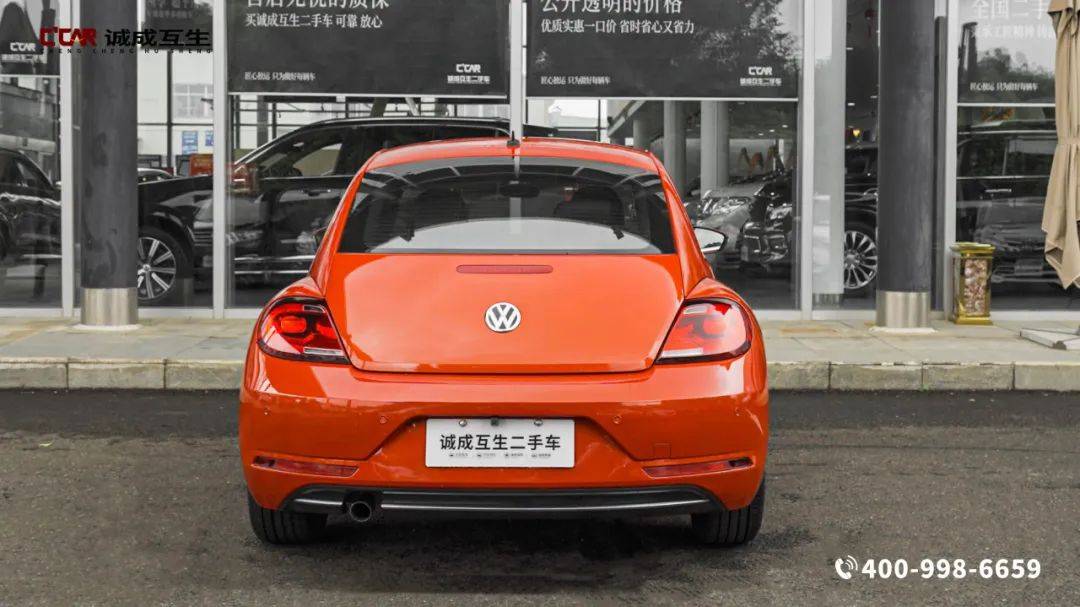 这辆小巧高颜的"小虫子"了解一下!【大众 甲壳虫 180tsi 宜乐版】