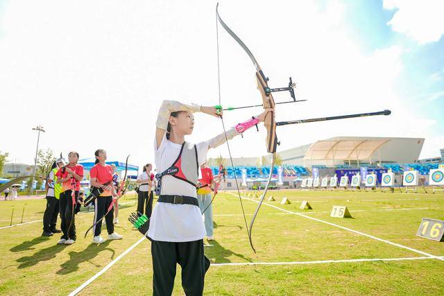 市运会|青少年组射箭比赛于航空港区开幕