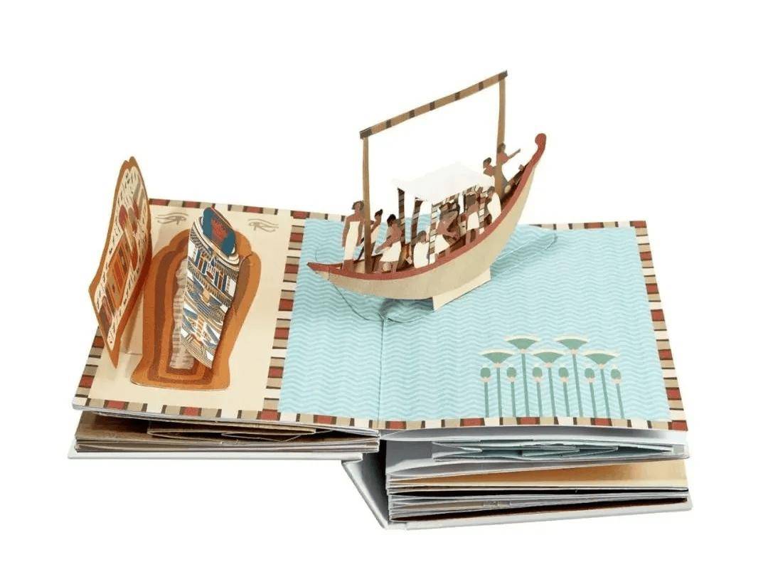 louvre pop up 卢浮宫立体书